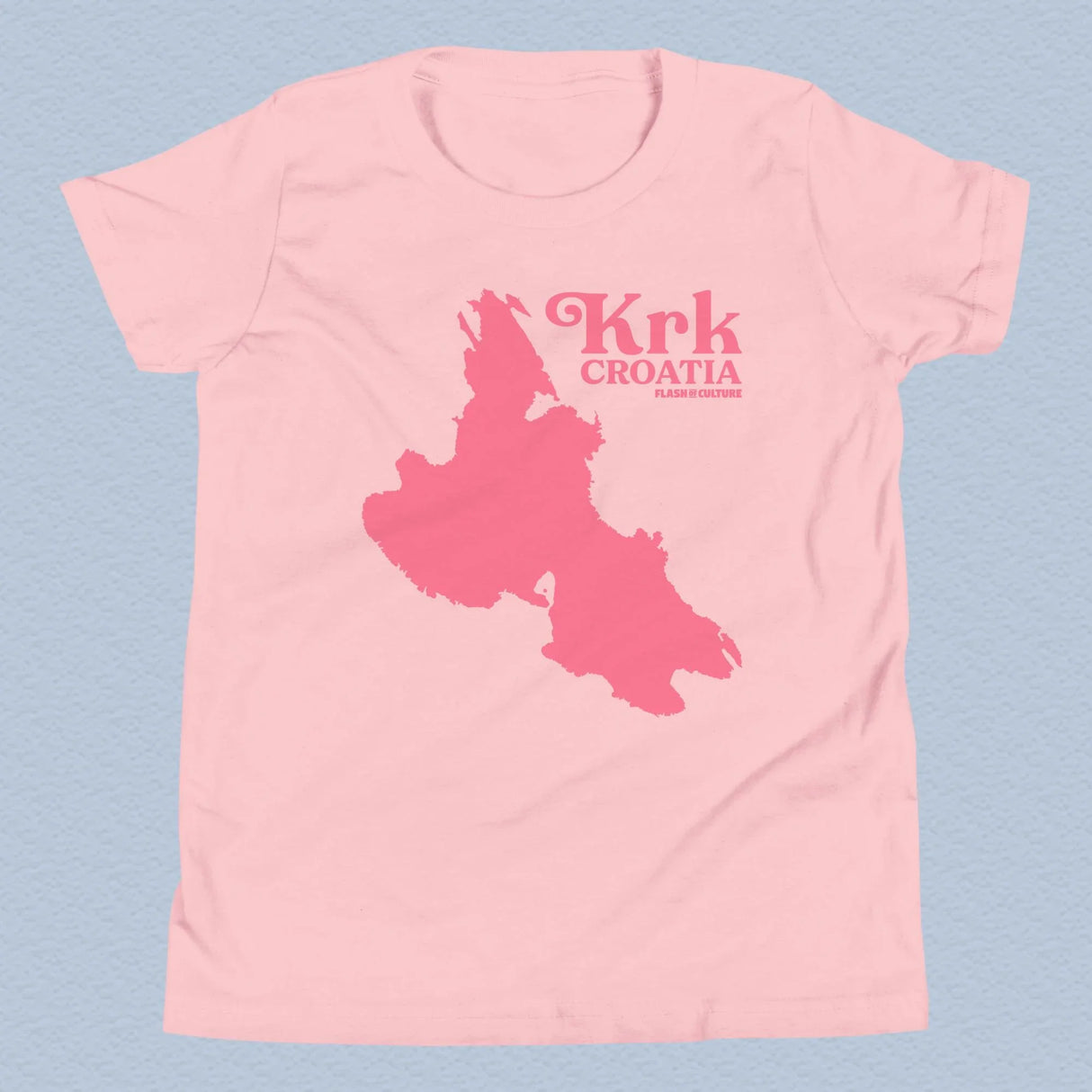 Island of Krk, Croatia T-Shirt Kids Youth Size 6+ years