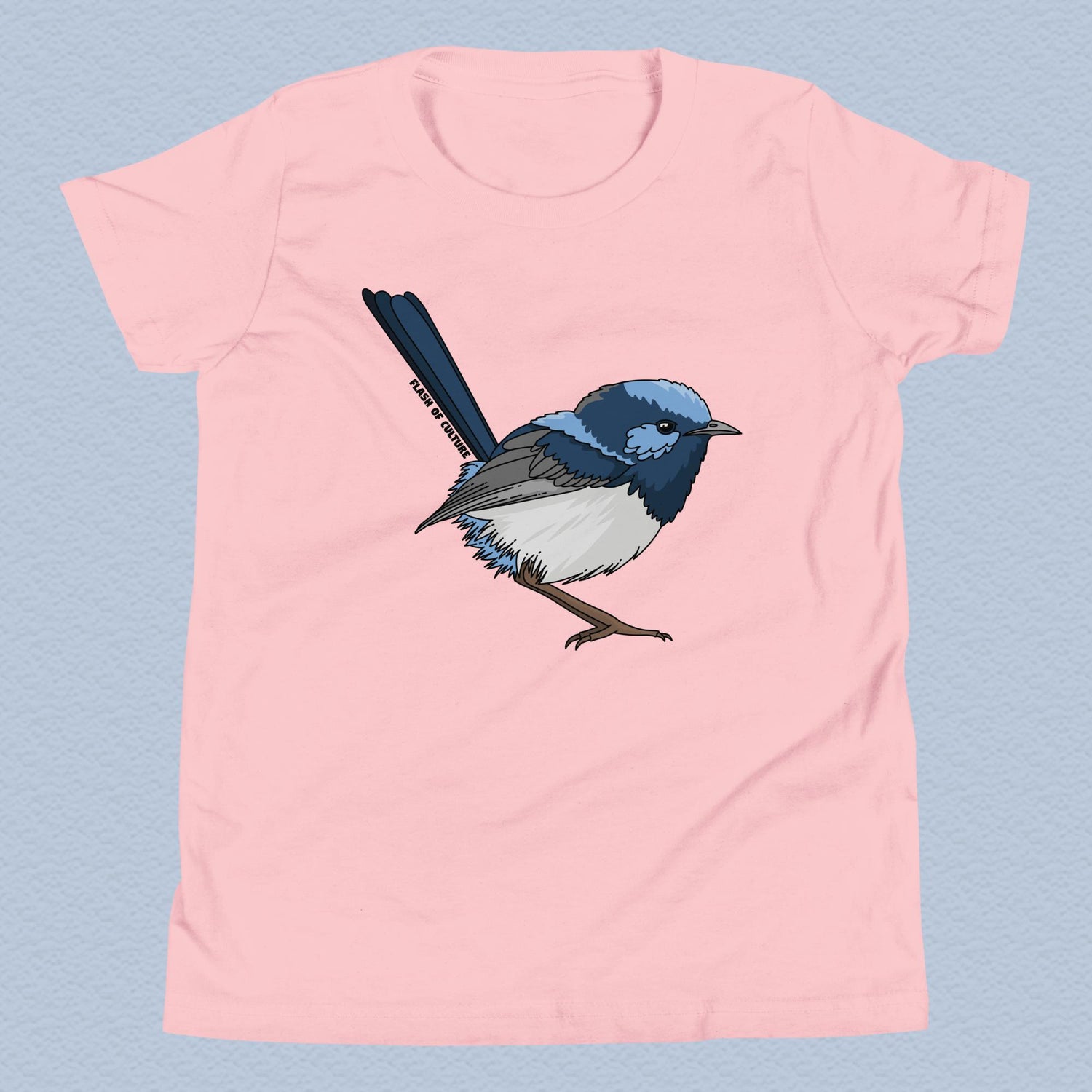 Superb Fairy Wren T-Shirt Kids Youth Size 6+ years