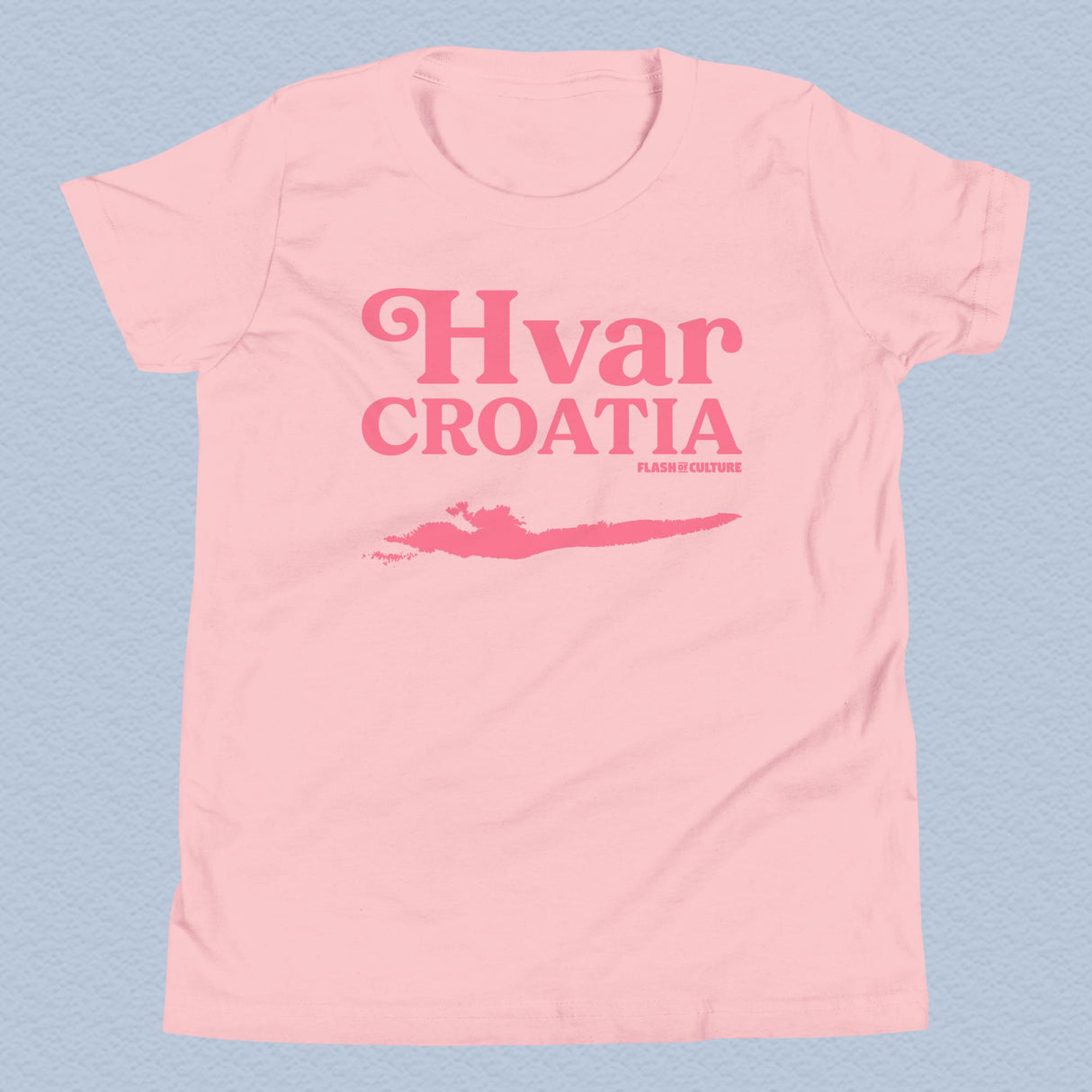 Hvar Island Croatia T-Shirt Kids Youth Size 6+ years