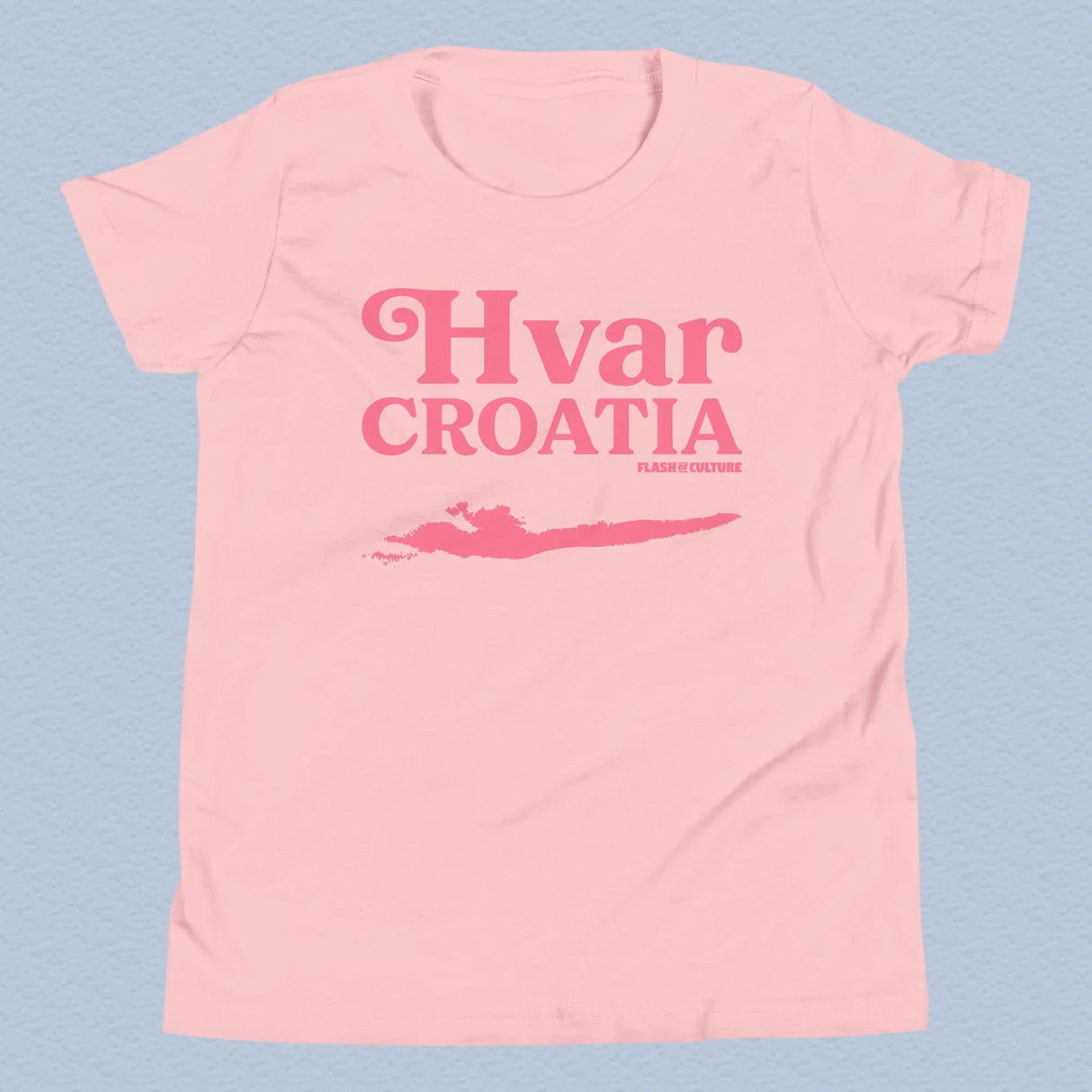 Hvar Island Croatia T-Shirt Kids Youth Size 6+ years