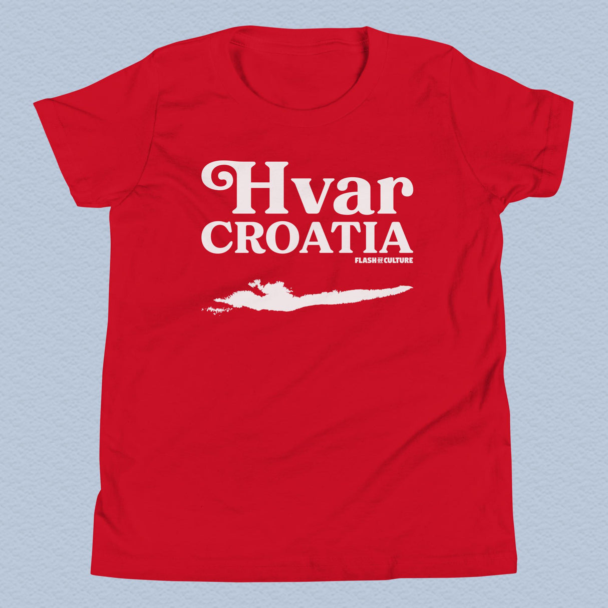 Hvar Island Croatia T-Shirt Kids Youth Size 6+ years