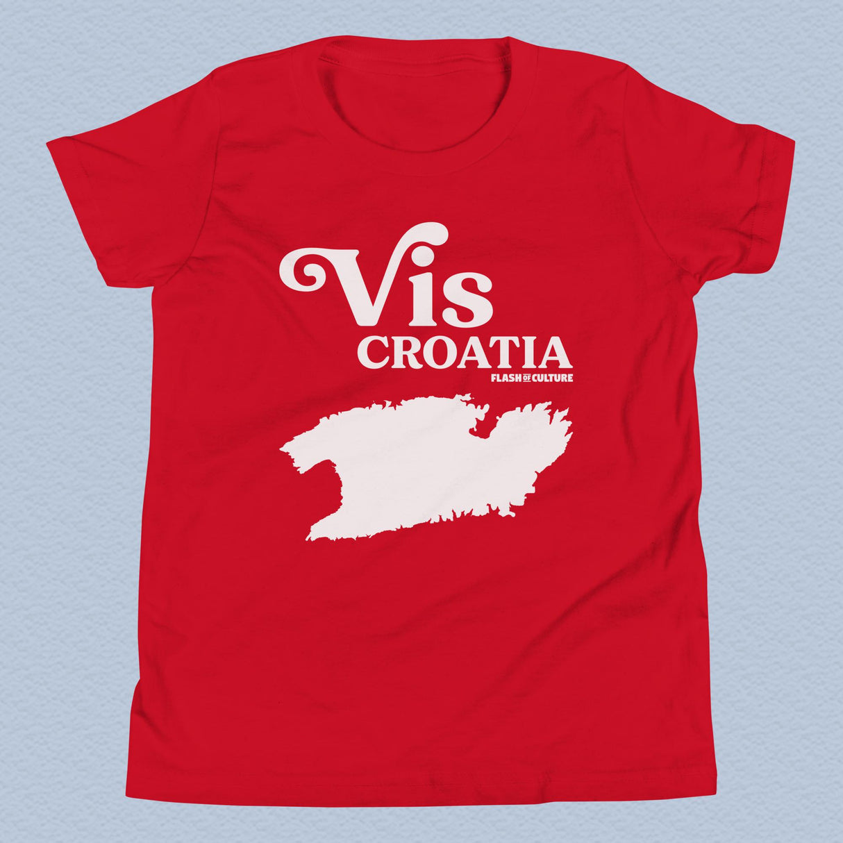 Vis Island Croatia T-Shirt Kids Youth Size 6+ years