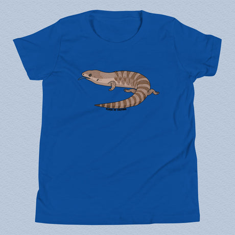 Blue Tongue Lizard T-Shirt Kids Youth Size 6+ years