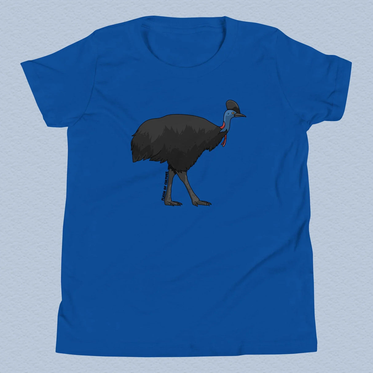 Australian Cassowary T-Shirt Kids Youth Size 6+ years