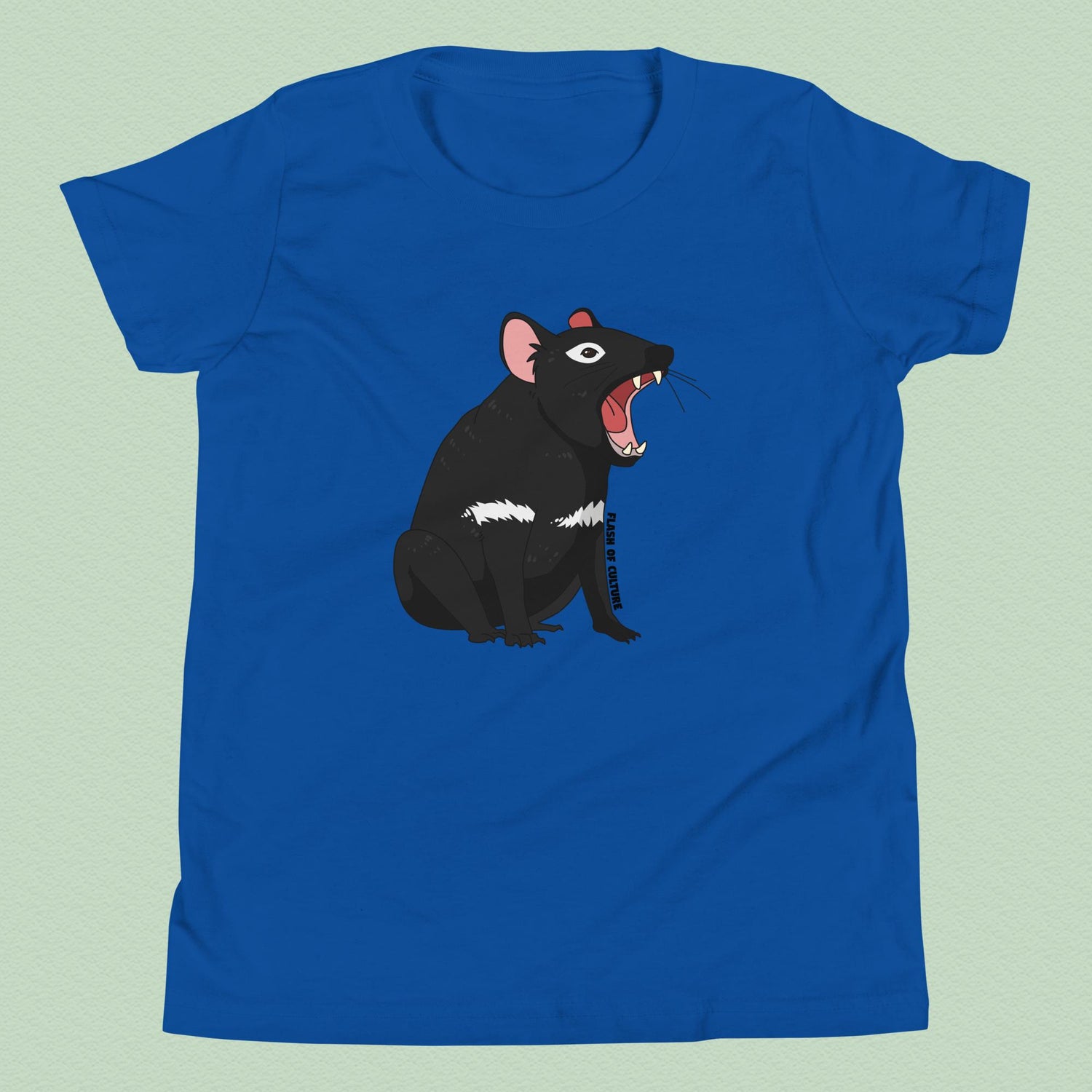 Australian Tasmanian Devil T-Shirt Kids Youth Size 6+ years
