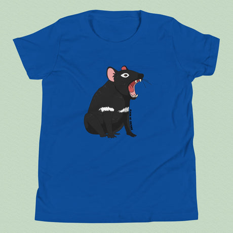Australian Tasmanian Devil T-Shirt Kids Youth Size 6+ years