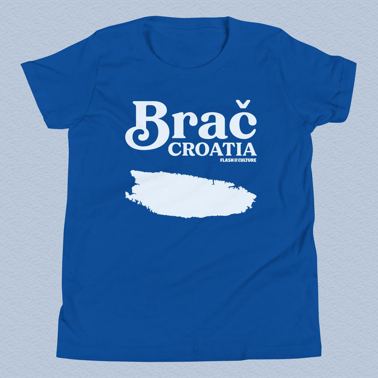 Brač Croatia Island T-Shirt Kids Youth Size 6+ years