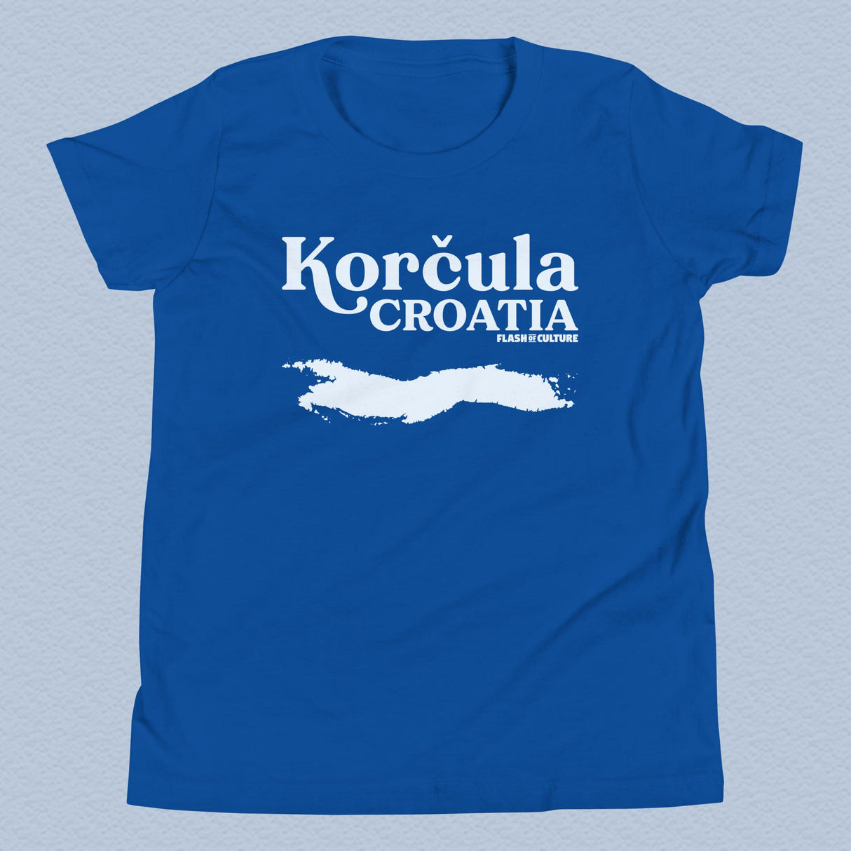 Korcula Croatia T-Shirt Kids Youth Size 6+ years