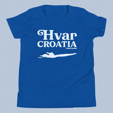 Hvar Island Croatia T-Shirt Kids Youth Size 6+ years