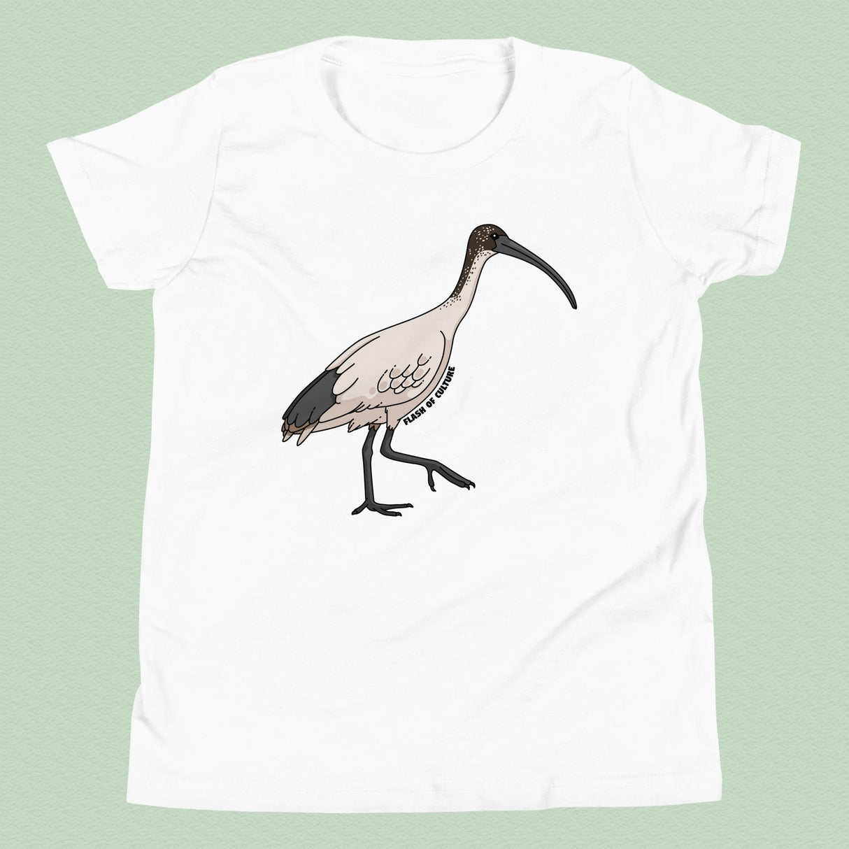 Australian Ibis T-Shirt Kids Youth Size 6+ years