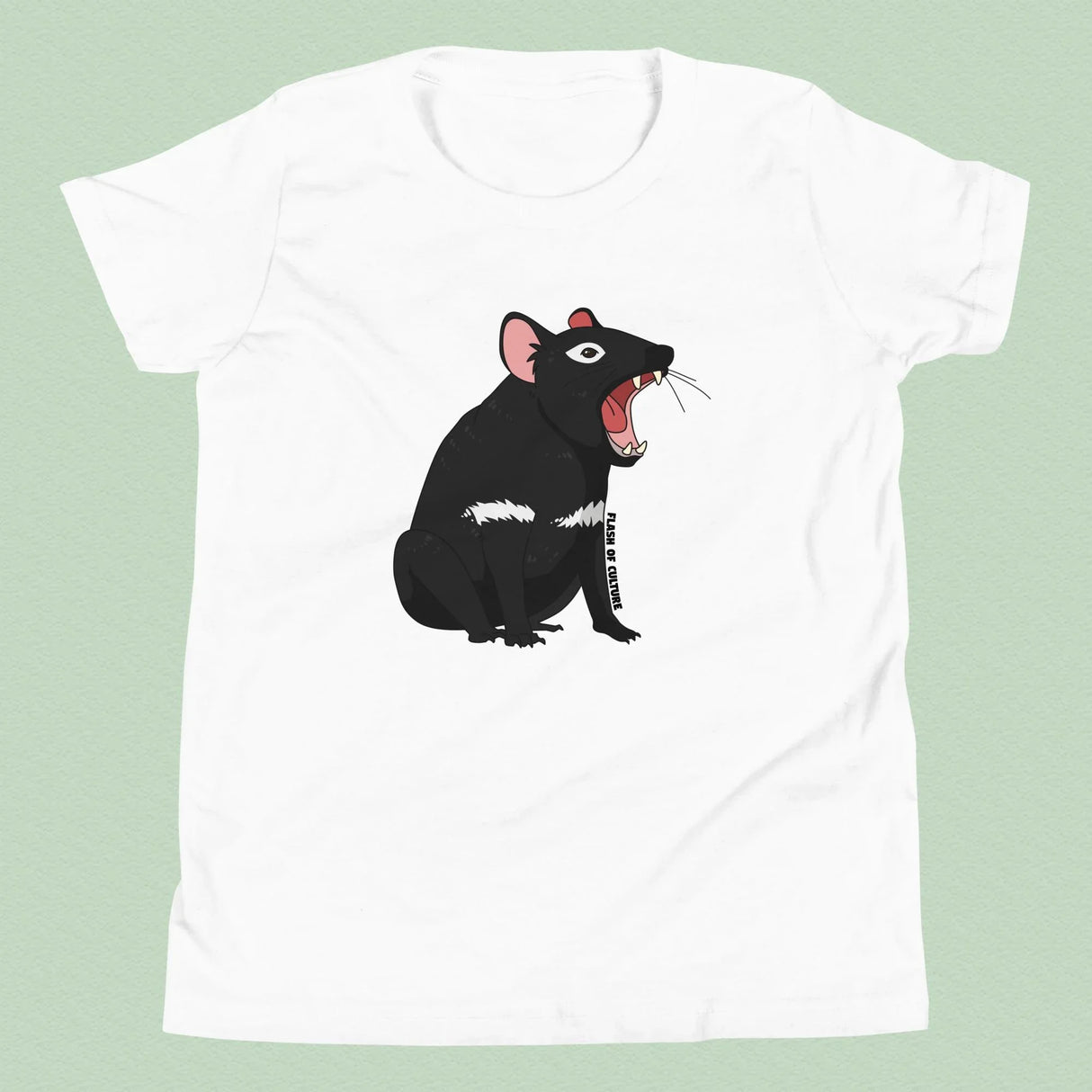 Australian Tasmanian Devil T-Shirt Kids Youth Size 6+ years