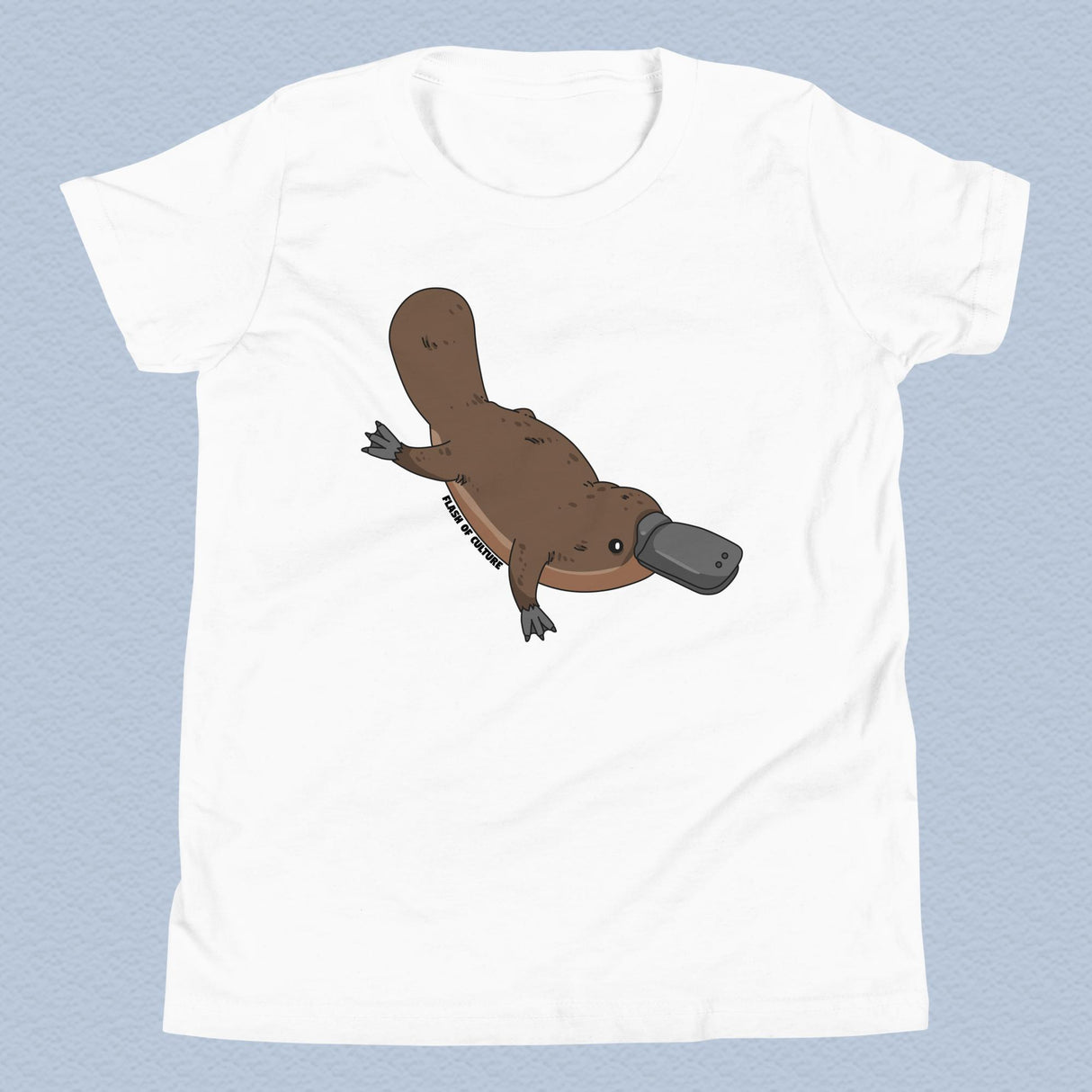 Australian Platypus T-Shirt Kids Youth Size 6+ years