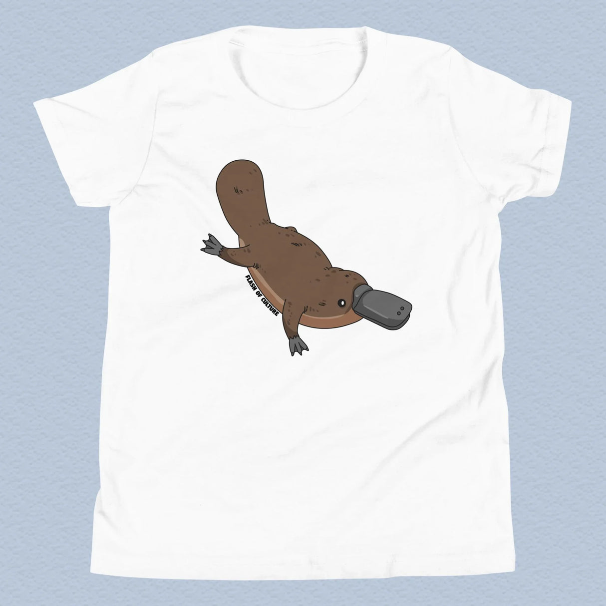 Australian Platypus T-Shirt Kids Youth Size 6+ years