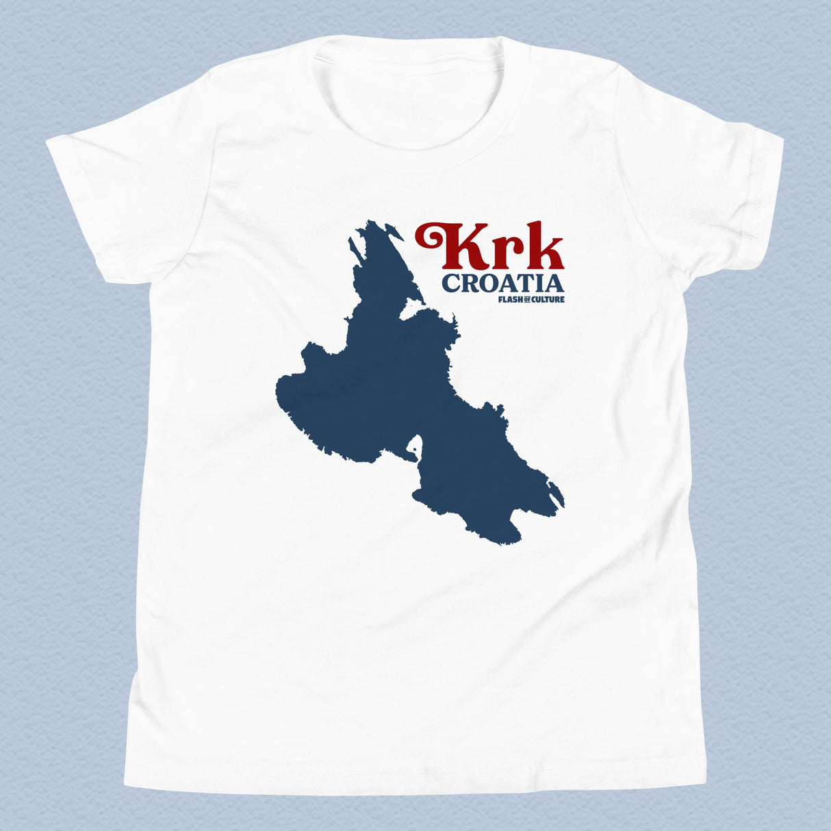 Island of Krk, Croatia T-Shirt Kids Youth Size 6+ years