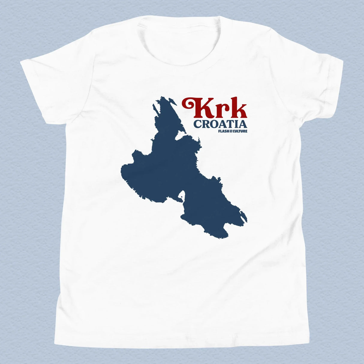 Island of Krk, Croatia T-Shirt Kids Youth Size 6+ years