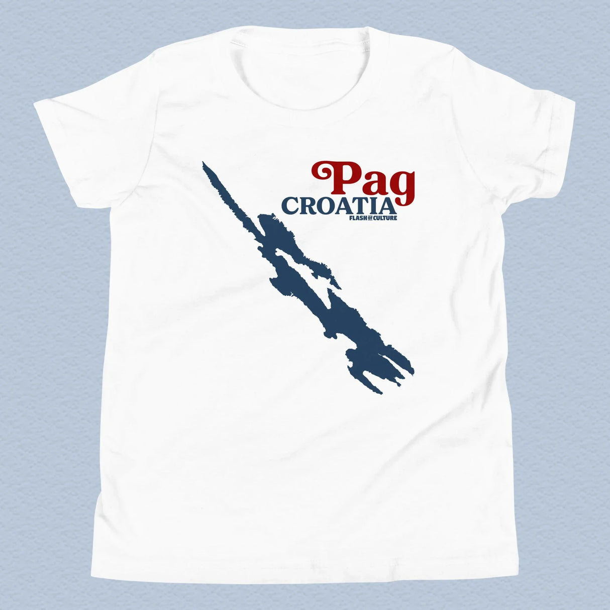 Pag Island Croatia T-Shirt Kids Youth Size 6+ years