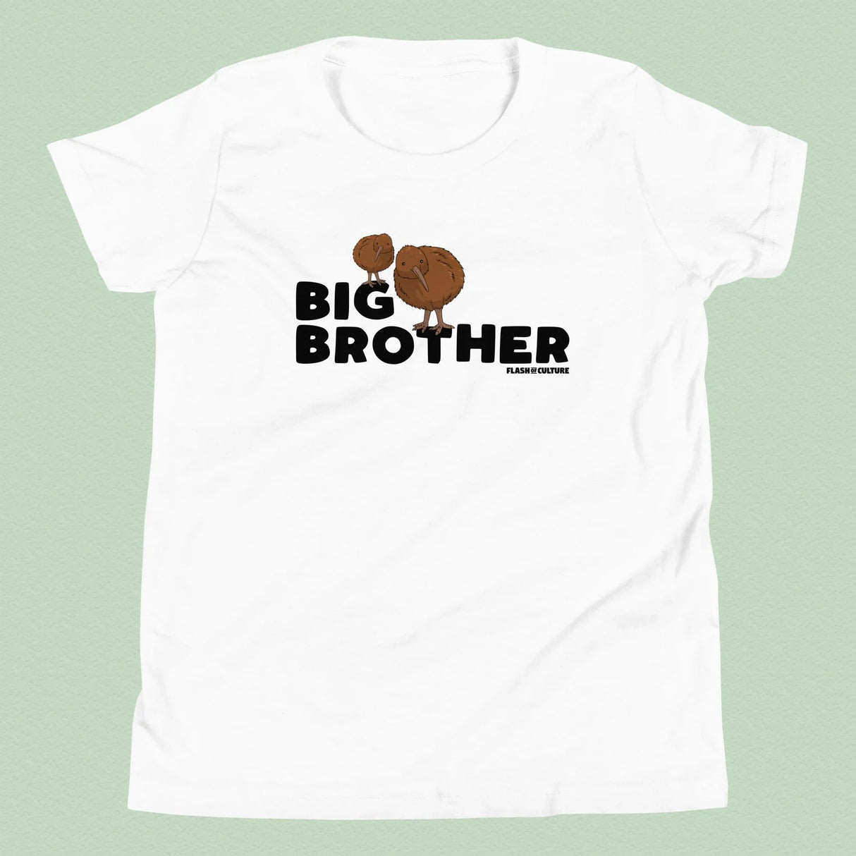 Kiwi Big Brother T-Shirt Kids Youth Size 6+ years
