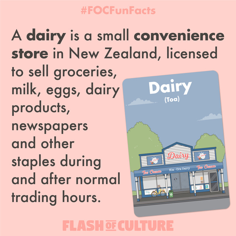 A dairy in New Zealand fun fact