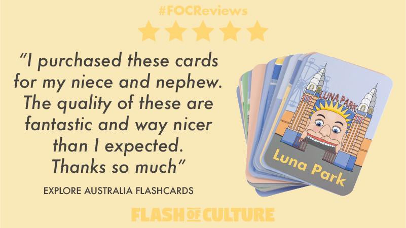 Blog-High quality Australian flashcards-Flash of Culture