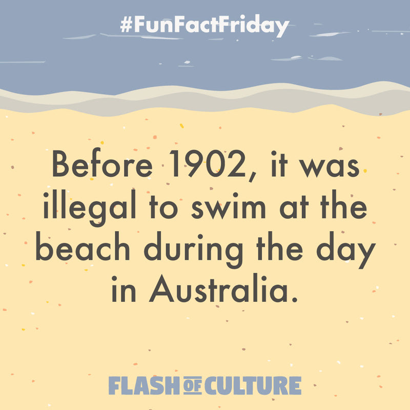 Illegal to swim in Australian beaches fun fact
