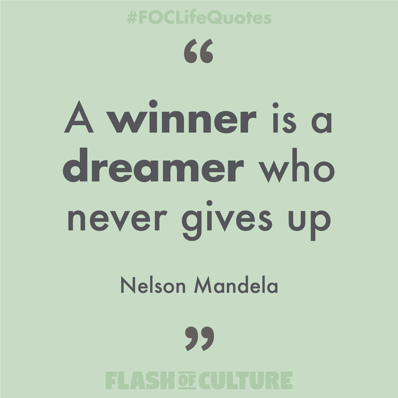 A winner is a dreamer who never gives up