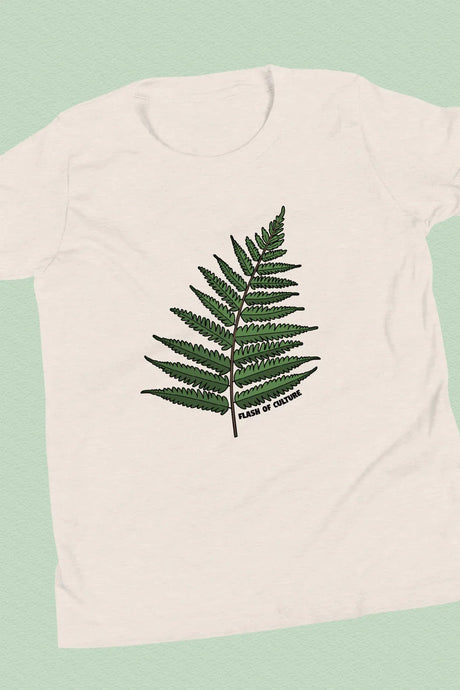 New Zealand Fern T-Shirt Kids Youth Size 6+ years