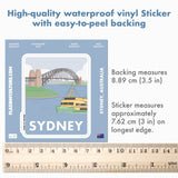 Sydney Travel Sticker - Australian waterproof stickers