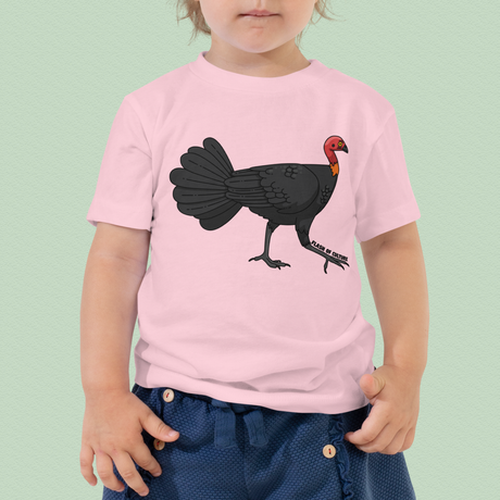 Australian Bush Turkey T-Shirt Kids Size 2-5 years