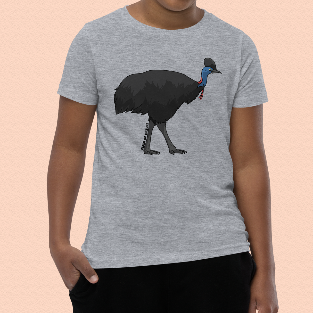 Australian Cassowary T-Shirt Kids 6+