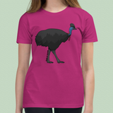 Australian Cassowary T-Shirt Kids 6+