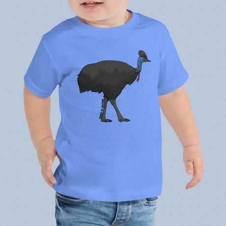 Australian Cassowary T-Shirt Kids Size 2-5 years