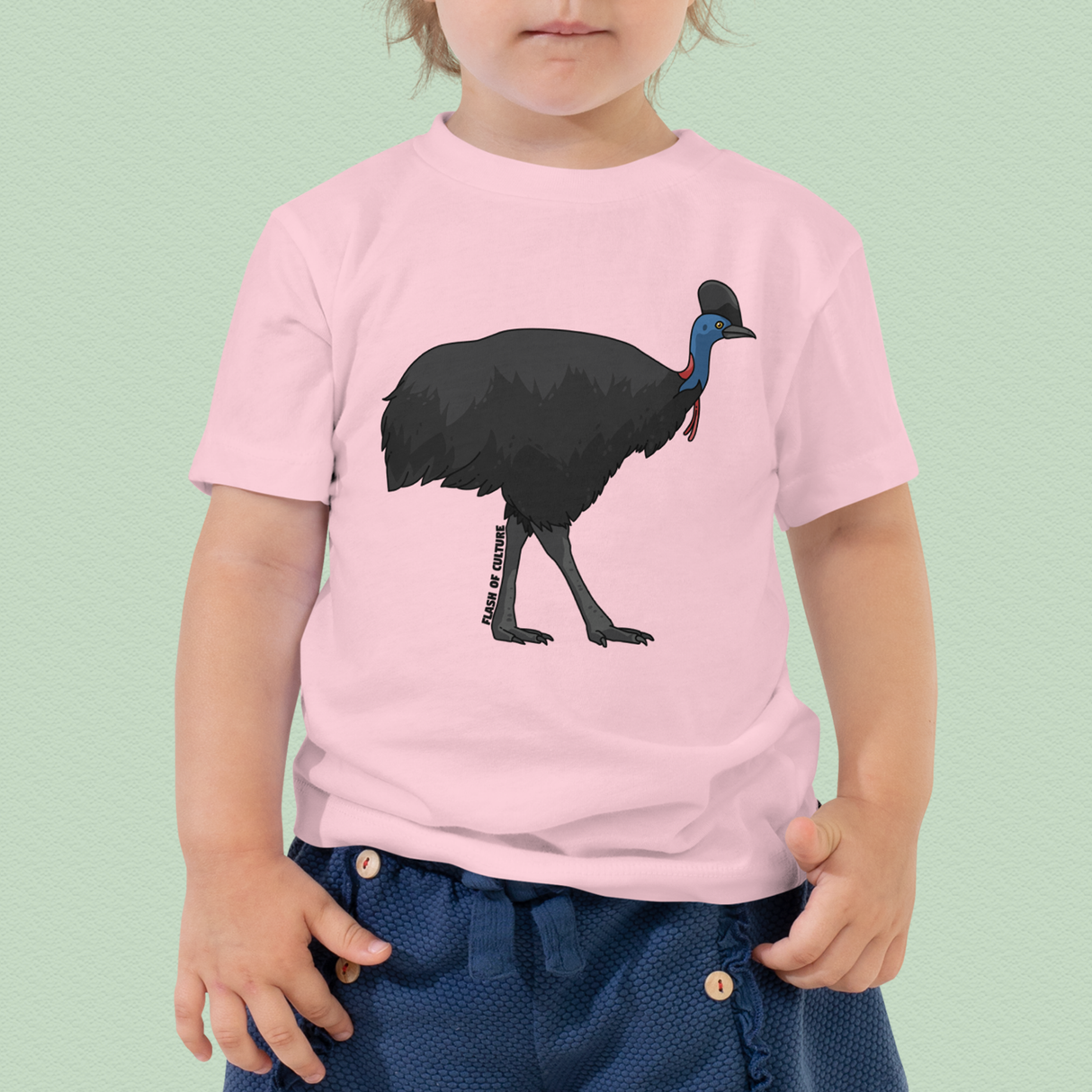 Australian Cassowary T-Shirt Kids 2-5 years