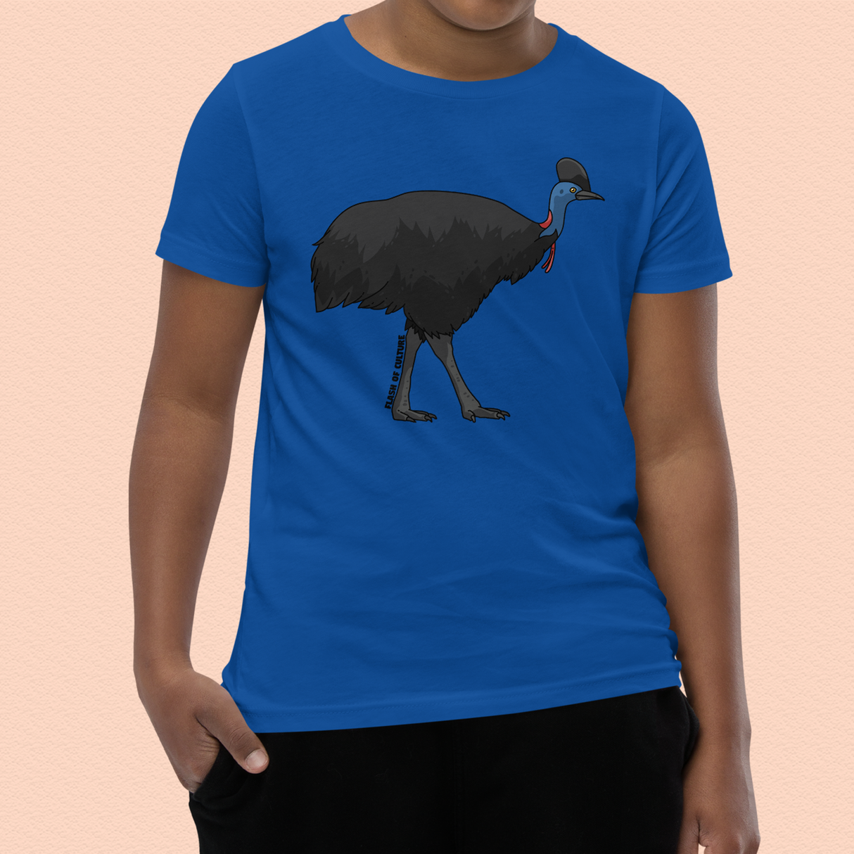 Australian Cassowary T-Shirt Kids 6+