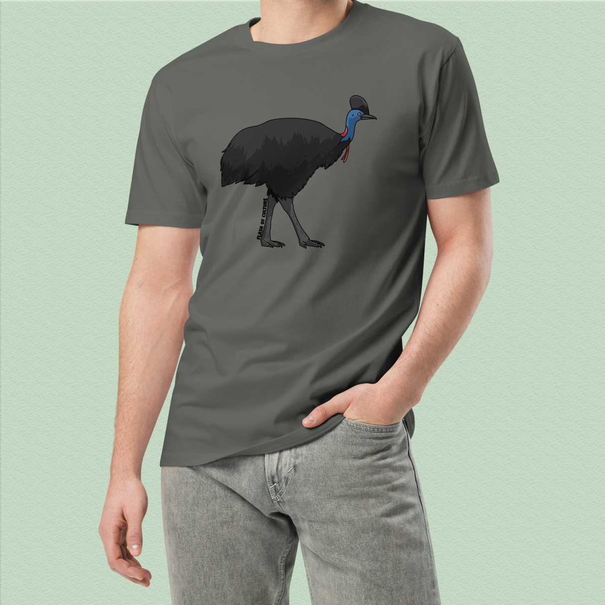 Australian Cassowary T-Shirt Adult Unisex