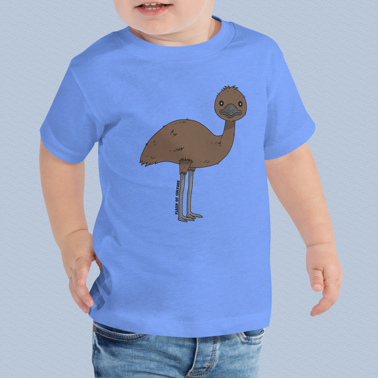 Australian Emu Kids T-Shirt 2-5 years