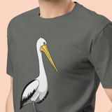 Australian Pelican T-Shirt Premium Adult Unisex