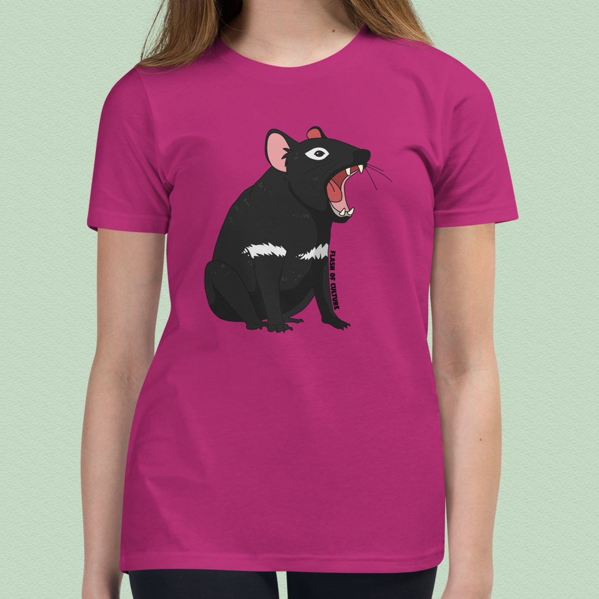 Australian Tasmanian Devil T-Shirt Kids 6+