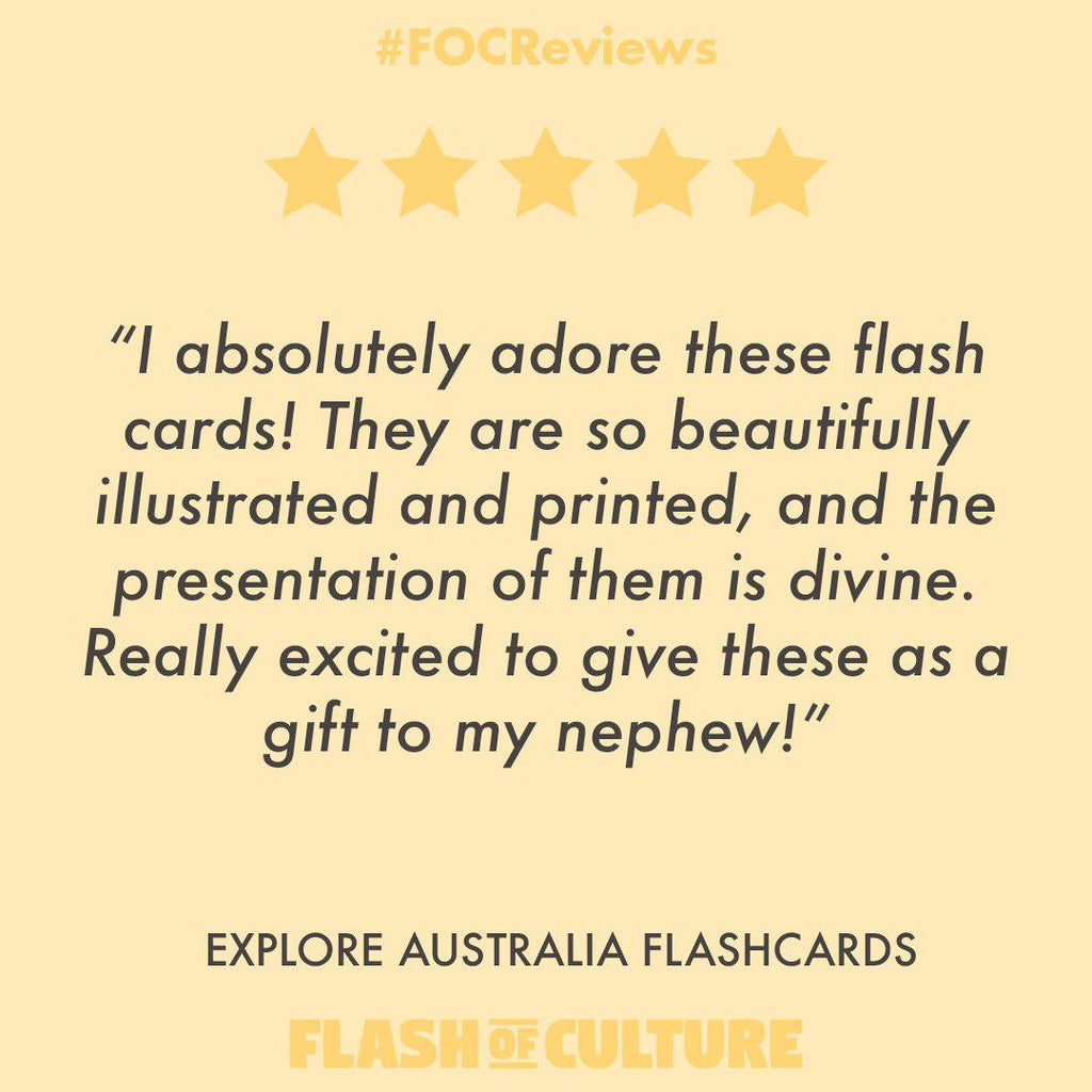 Australian Themed Flashcards - Explore Australia Flashcards