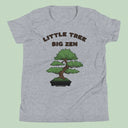Bonsai, Small Tree, Big Zen T-Shirt Kids Youth Size 6+ years