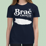 Brač Croatia Island T-Shirt Kids