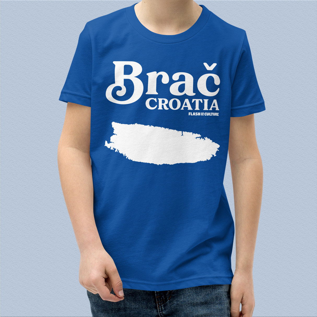 Brač Croatia Island T-Shirt Kids