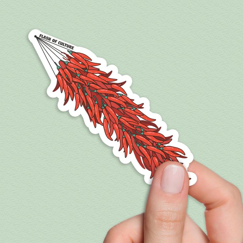 Chilli Peppers Sticker, Peperoncino stickers