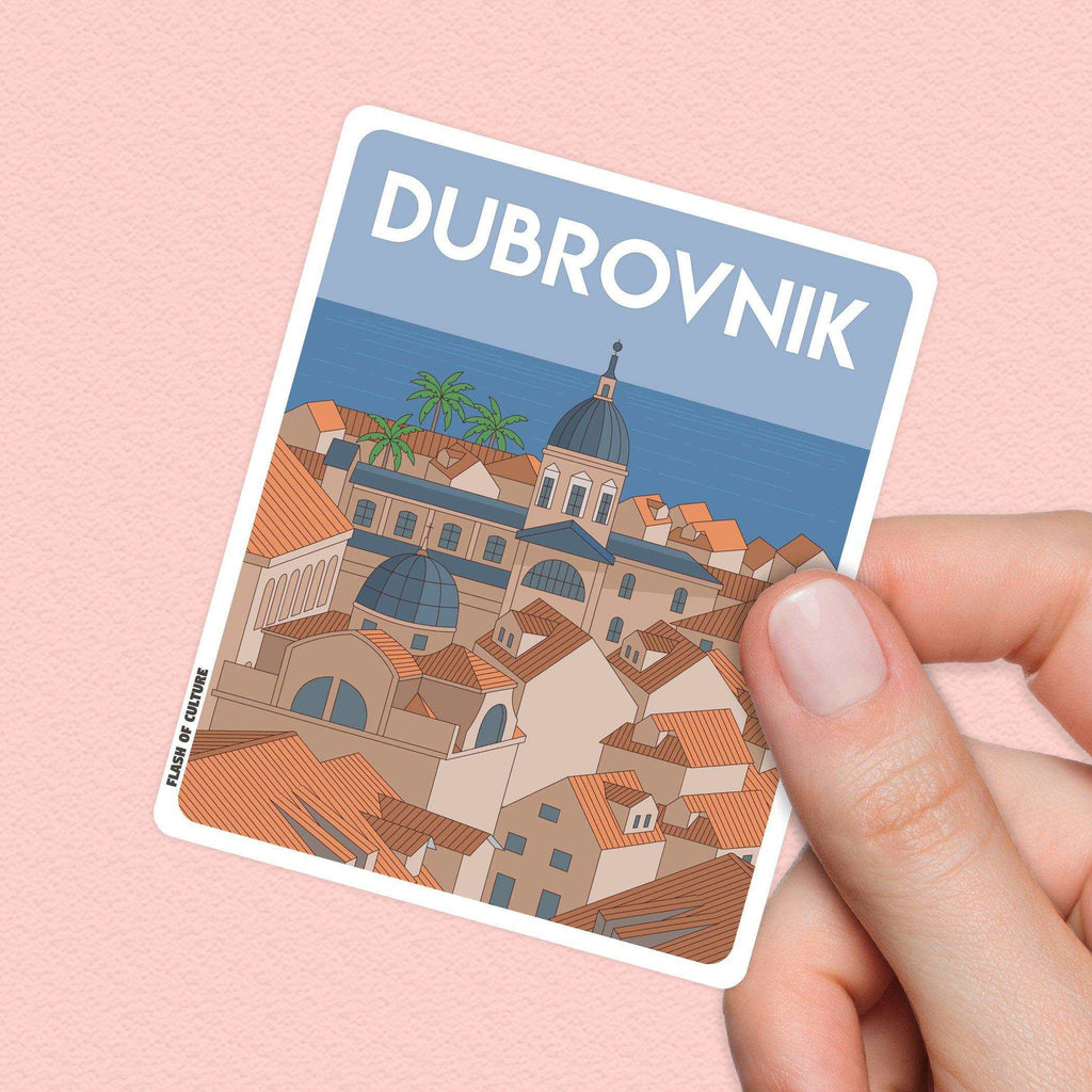Dubrovnik, Croatia Sticker, Croatia Stickers