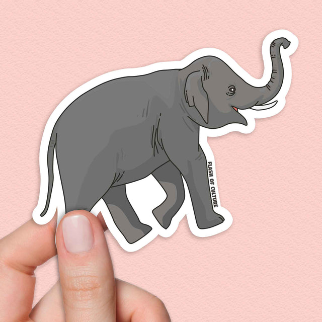 Elephant sticker, Cute elephants