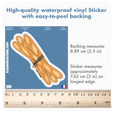 Baguette Sticker, French bread stickers, Bread stickers