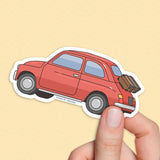 Fiat 500 Sticker vinyl sticker