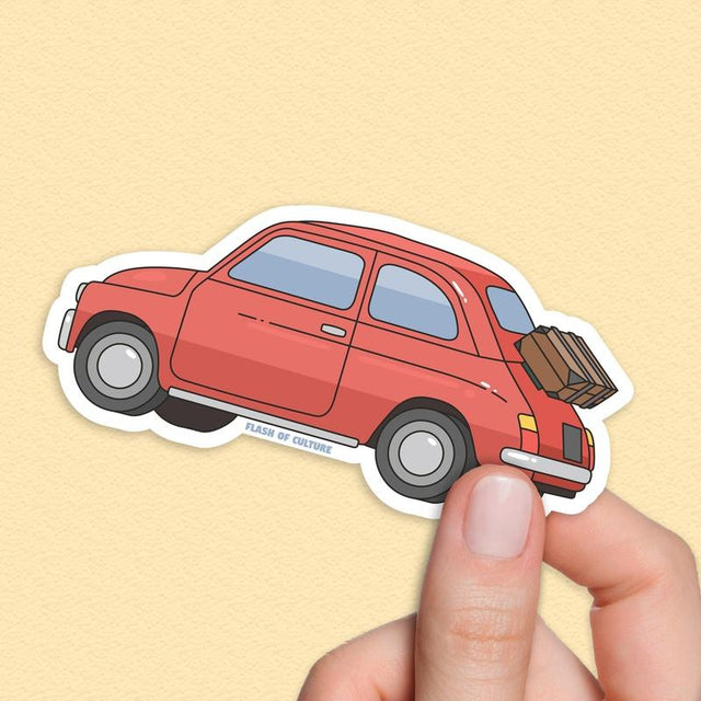 Fiat 500 Sticker vinyl sticker