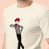 French Mime T-Shirt Adult Unisex