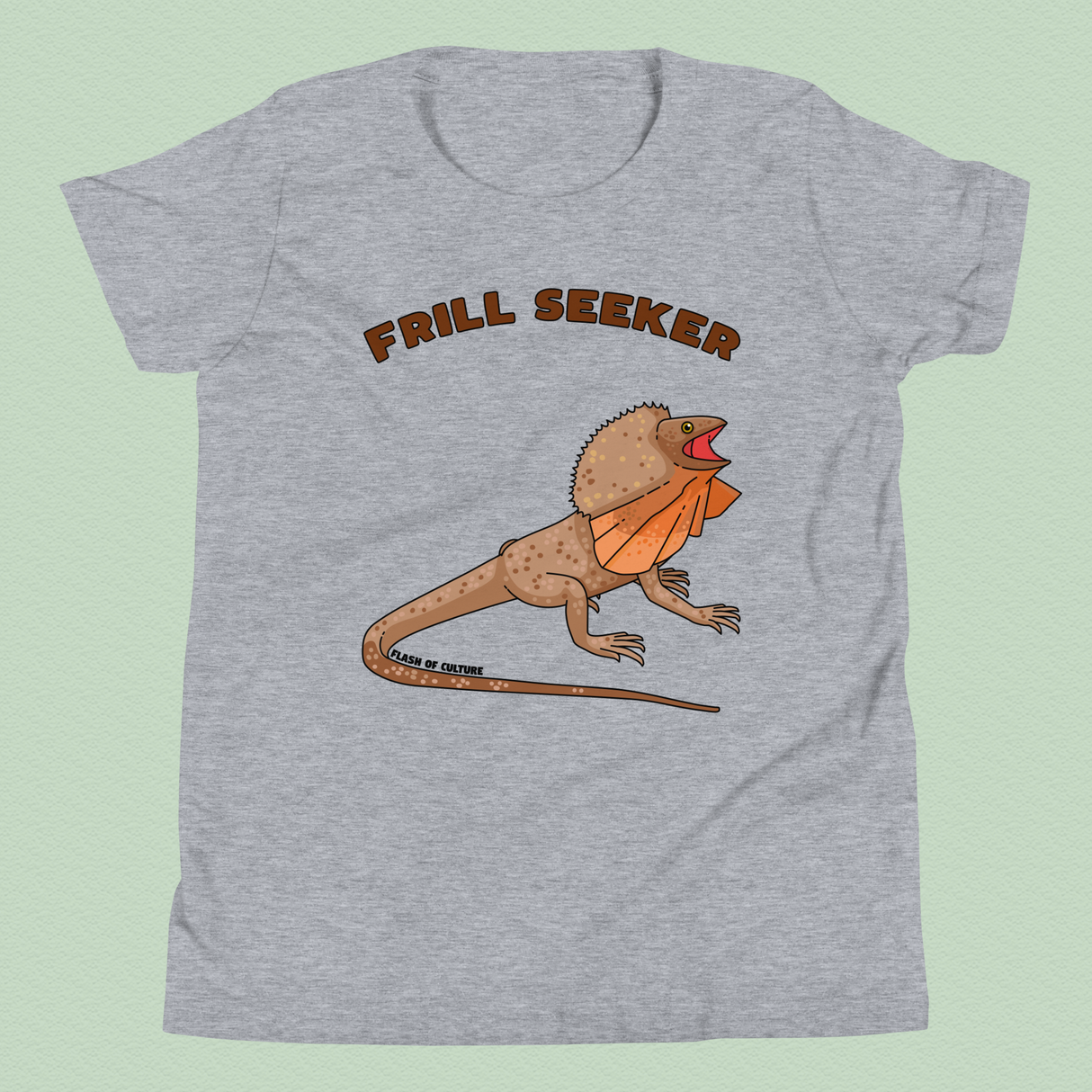 Australian Frill Neck LIzard T-Shirt Frill Seeker Kids