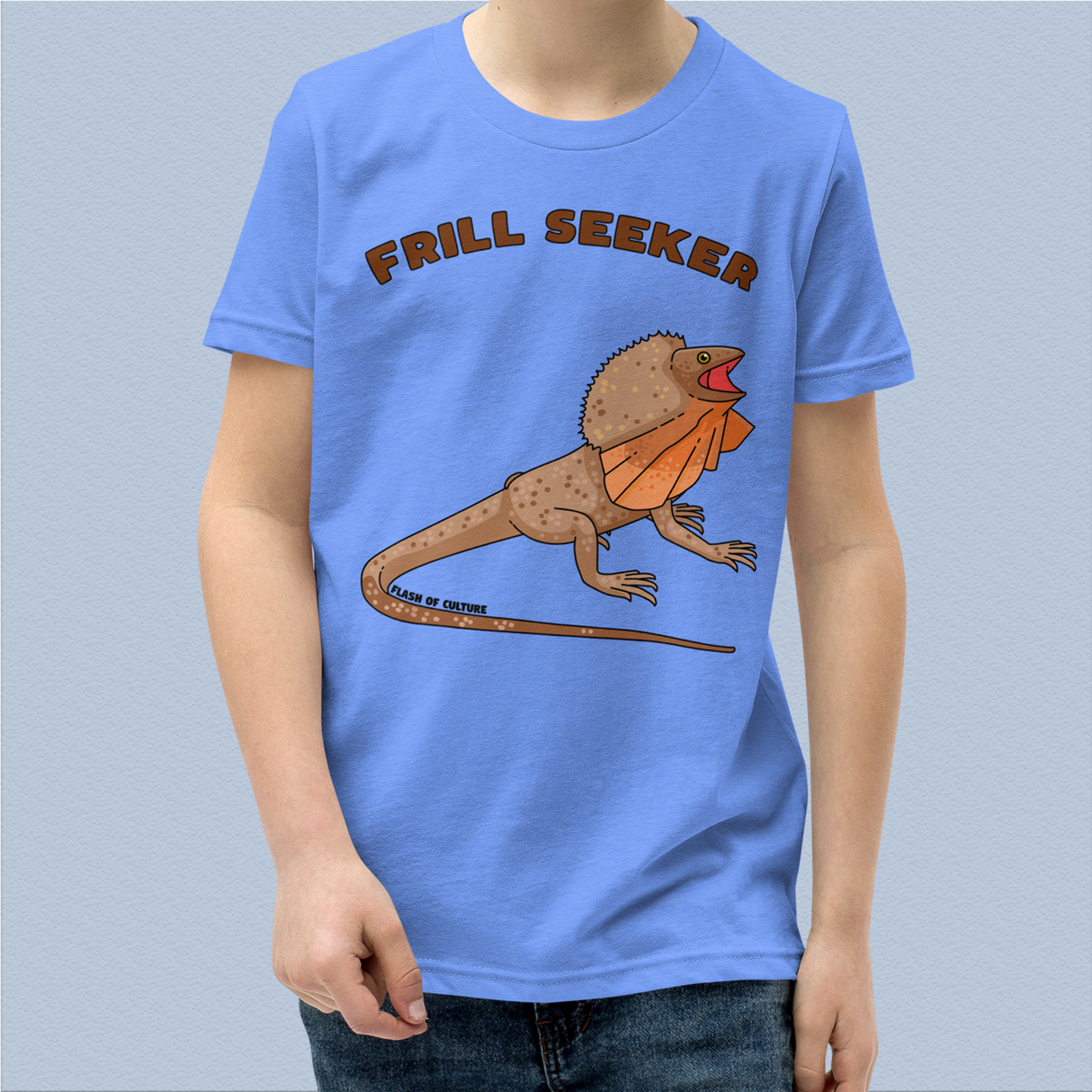 Australian Frill Neck LIzard T-Shirt Frill Seeker Kids